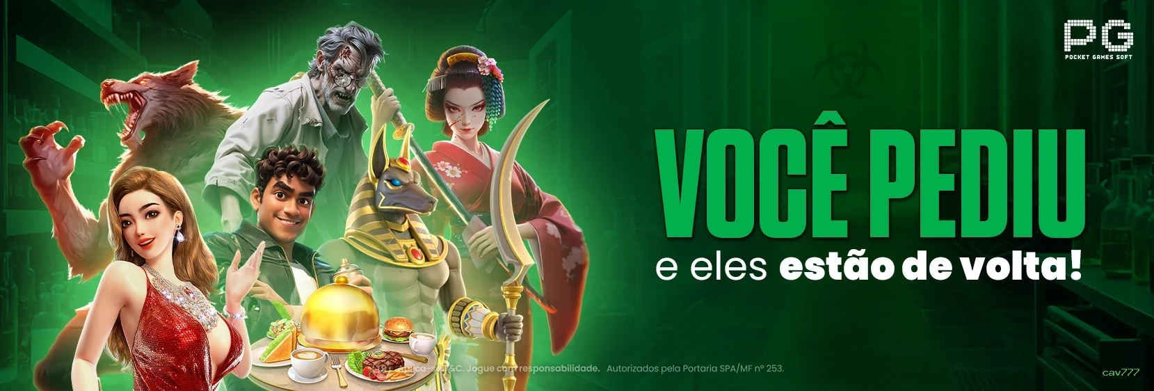 Aplicativo móvel cav777 para iOS e Android